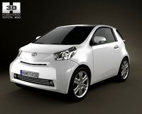 Toyota IQ 2009 3D Model