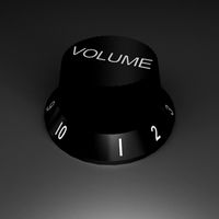 Fender Style Guitar Volume And Tone Knobs