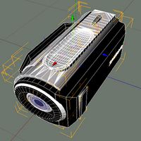 Compact digital video camera