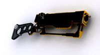 Gun : futuristic Rifle