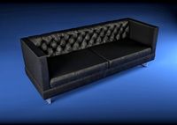 Sofa in a modern style 3D Model