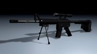 M4 Sniper Rifle Weapon