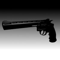 Hard Surface Magnum Revolver
