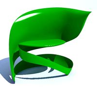 unibody modern chair