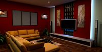 lounge room.3d max