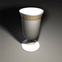 Traditional jewish goblet