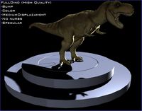 Tiranosaurius rex high quality