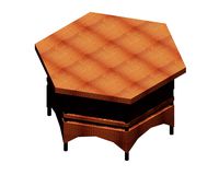 Wicker Coffee Table