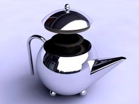 chrome teapot.3DS