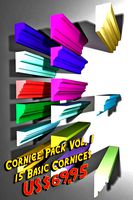 Cornice Pack Vol.1- 15 Basic Cornices