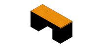 Office Desk Revit 2012 (materials and dimenions parameters)