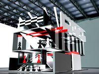 Stand 4 It is your turn / 3D MAX and REVIT