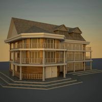 House with two floors