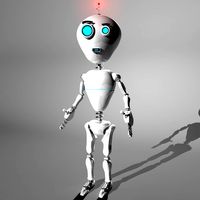 Cute Robot - Rigged