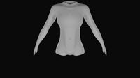 human-body male basemesh + Arms/Hands