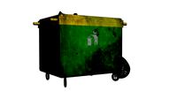 street garbage can