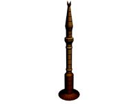 The Minaret of Eger wooden souvenir
