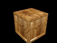 Wooden Crate (Game Ready)
