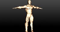 Buff man(game version)
