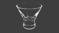 Clear Martini Glass