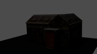 Small lowpoly hut