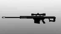 M82 Rifle with Scope