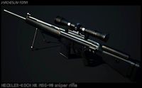 MSG90A1 sniper rifle