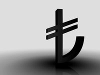 Turkish lira sign