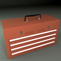 Portable Red Toolbox