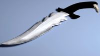 Combat Knife - Serrated
