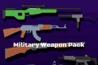 Low Poly Military Weapons Pack