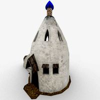house hut