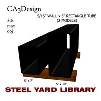 5/16 Wall x5 Rect Tube