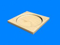 Wood Plate