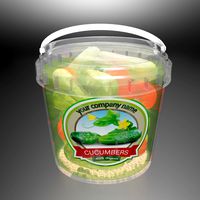 jar of pickled cucumbers