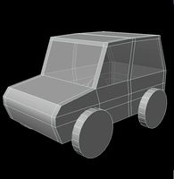 Lowpoly car