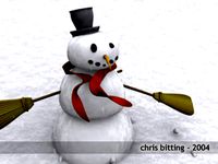 Good Old Classic Snow Man