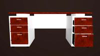Modern Office Desk 3D model