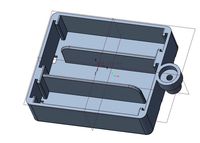 AA battery box for 3 battery