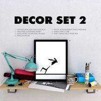 Rabbit decor set