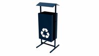 Garbage can metal