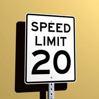 Speed Limit 20 MPH