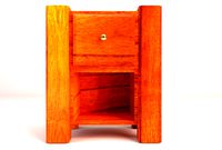 Retro Wooden Nightstand