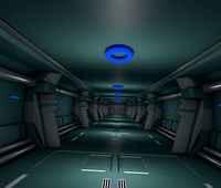sci fi corridor