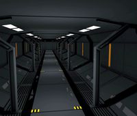 sci fi corridor