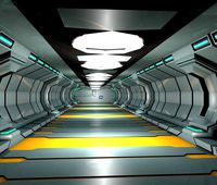 scifi corridor
