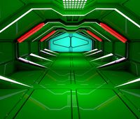 Sci fi corridor