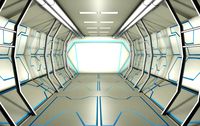 Scifi corridor