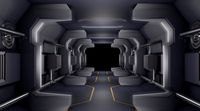 Sci fi corridor