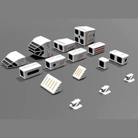 Modular spaceship pack N1 15 modules